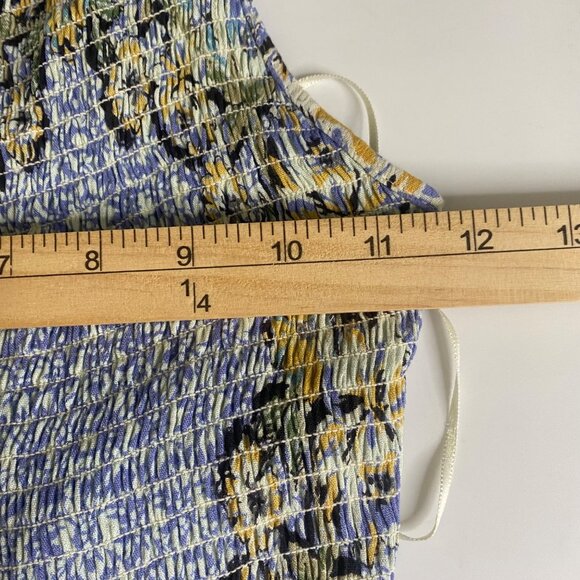 NWT BKE Angie Maxi Halter Dress womens M Split Shorts Sundress Beach - Picture 11 of 13